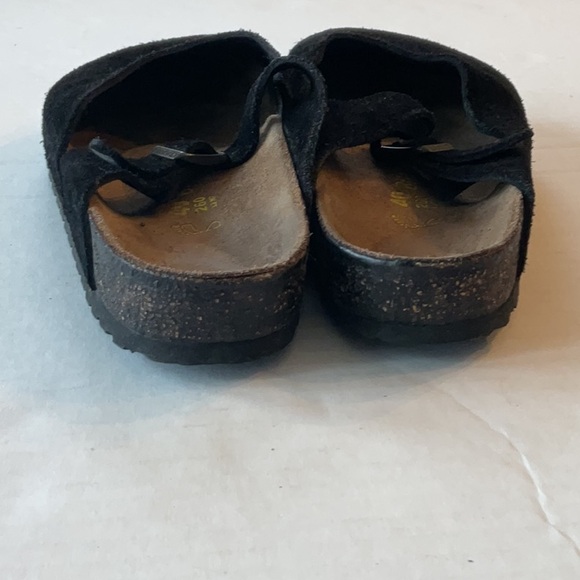 Birkenstock Black Suede Mules - Picture 3 of 9